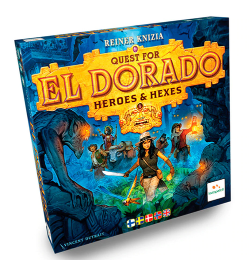 Quest for El Dorado: Heroes & Hexes (Exp) (Dansk) forside