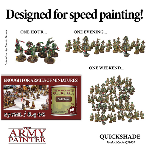 Army Painter: Quickshade Dip - Soft Tone