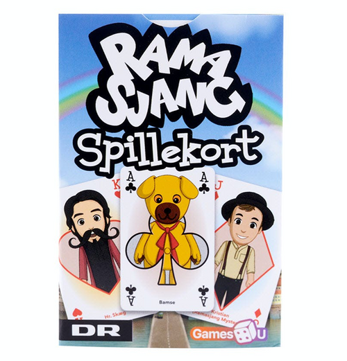 Ramasjang: Spillekort (Hr Skæg - Bamse og Kristian)