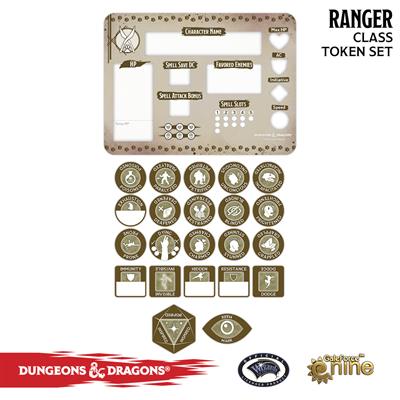 Dungeons & Dragons: 5th Ed. - Ranger Token Set