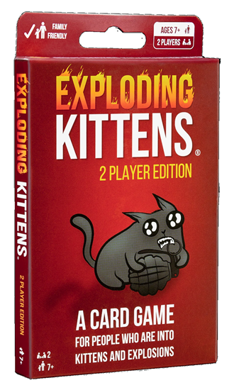 Exploding Kittens 2 Player forside