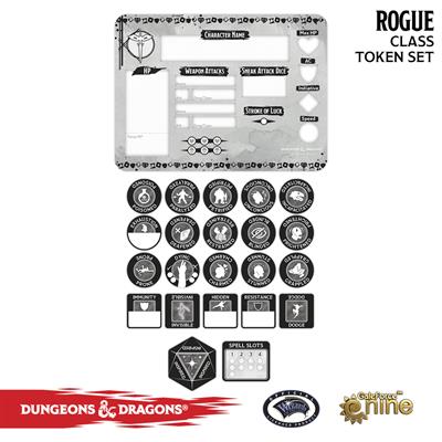 Dungeons & Dragons: 5th Ed. - Rogue Token Set