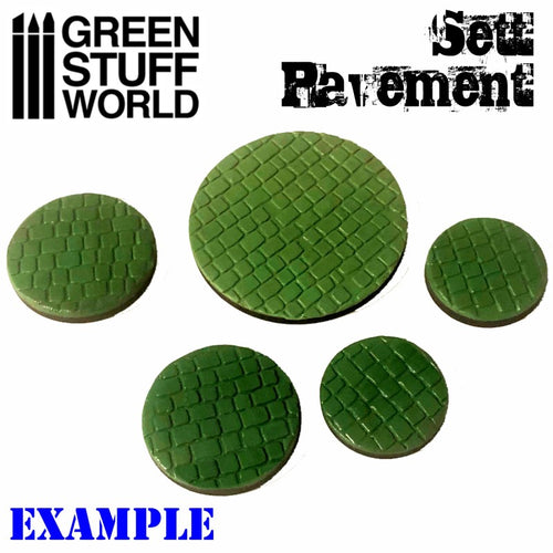 Green Stuff World: Rolling Pin - Sett Pavement