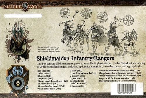 Krumvaal Northern Alliance: Shieldmaiden Infantry/Raiders