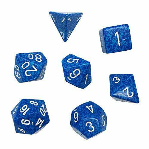Speckled – Polyhedral Water™ Dice Block™ indhold