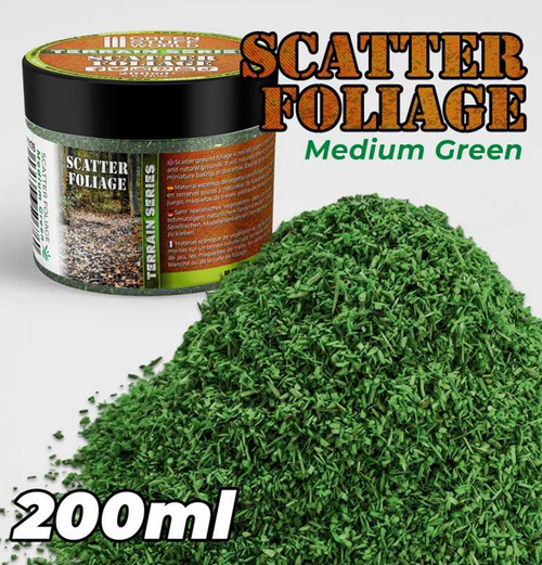 Green Stuff World: Scatter Foliage - Medium Green 200 ml
