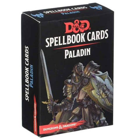 D&D 5th Ed. Paladin Spellbook Cards