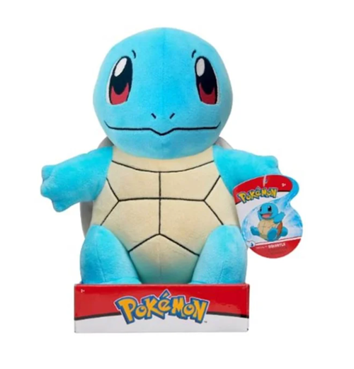 Pokémon Plush: Squirtle - 30 cm med indpakning