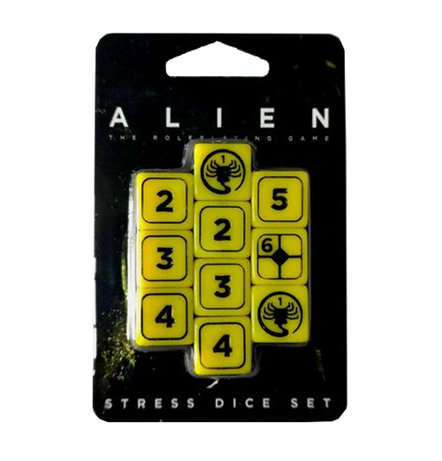 Alien: the Roleplaying Game - Stress Dice Set forside
