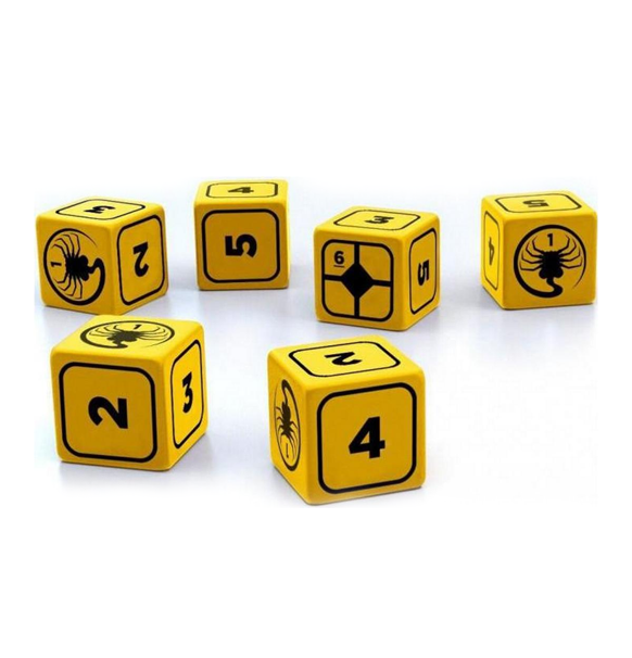 Alien: the Roleplaying Game - Stress Dice Set indhold