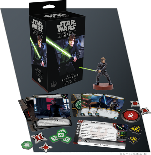 Star Wars Legion - Luke Skywalker indhold