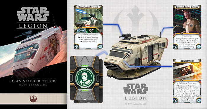 Star Wars Legion - A-A5 Speeder Truck (Unit Expansion)
