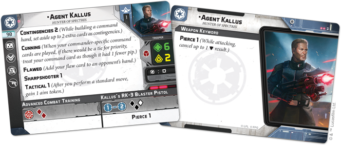Star Wars Legion - Agent Kallus (Commander Expansion)