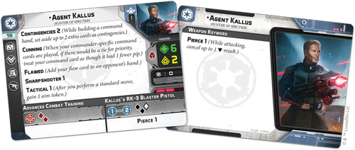 Star Wars Legion - Agent Kallus (Commander Expansion)