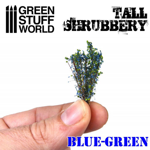 Tall Shrubbery Blue Green