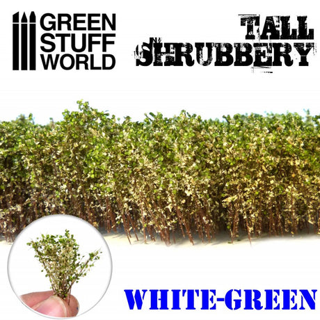Tall Shrubbery White Green indhold