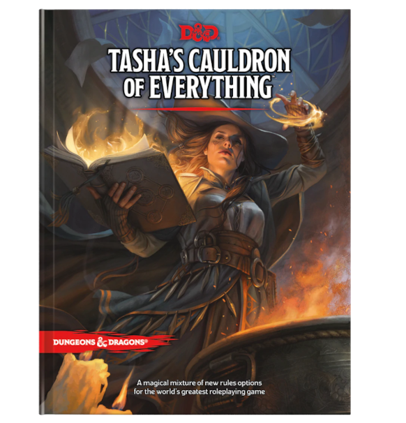 Dungeons & Dragons: 5th Ed. Tasha's Cauldron of Everything forside