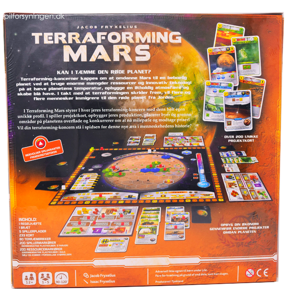 Terraforming Mars bagside