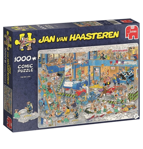 Jan Van Haasteren: The Big Leak 1000 forside