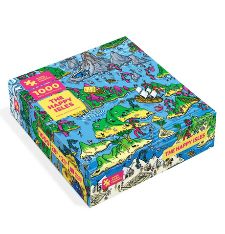 The Happy Isles - 1000 (Puslespil) kasse