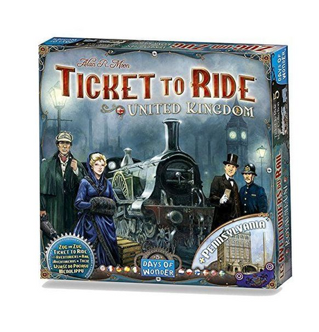 Ticket To Ride Map Coll. #5 (UK) forside