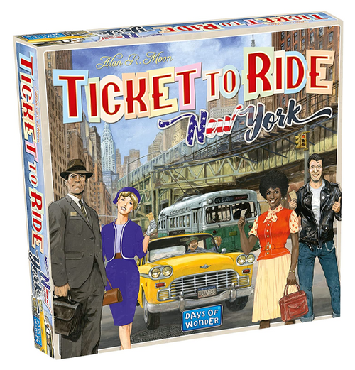 Ticket to Ride - New York (Dansk) forside