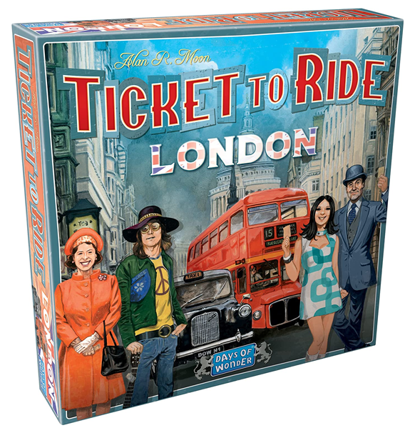 Ticket to Ride London forside