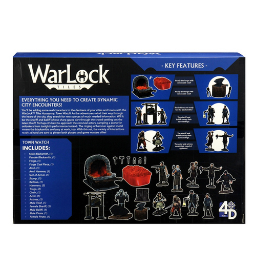 Warlock Tiles: Accessory - Town Watch
