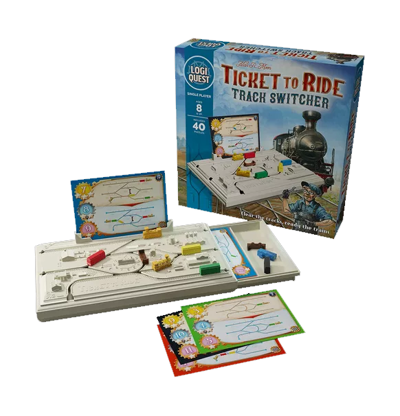 Ticket to Ride - Track Switcher (Eng) indhold