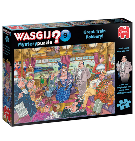 Wasgij Mystery: Great Train Robbery! - boks