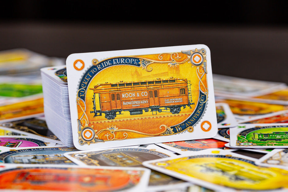 Ticket To Ride Europe 15th Anniversary Edition (Dansk)(Solbleget)