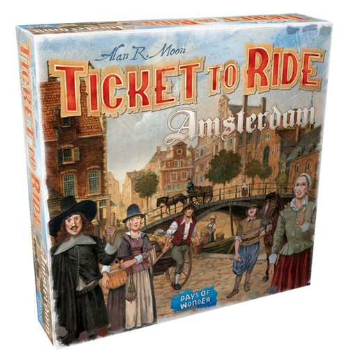 Ticket to Ride - Amsterdam (Dansk)