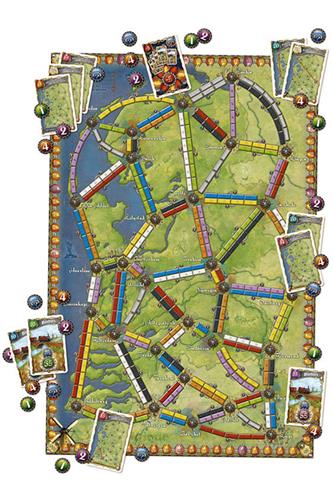Ticket To Ride - Map Collection #4 (Nederland) (Exp) indhold