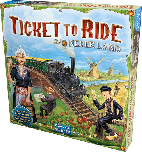 Ticket To Ride - Map Collection #4 (Nederland) (Exp) forside