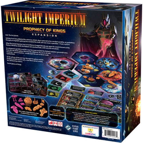 Twilight Imperium Prophecy of Kings bagside