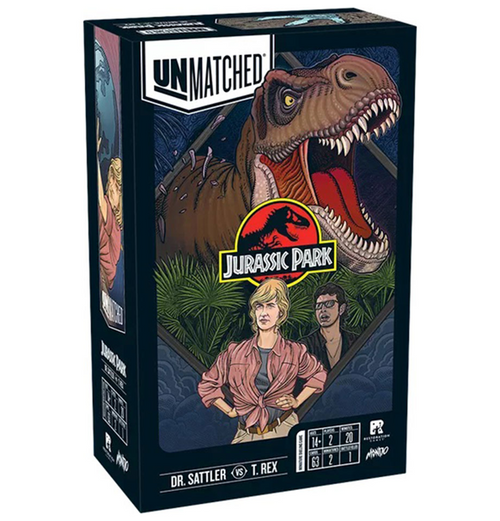 Unmatched: Jurassic Park -  Dr Sattler vs T-Rex (Eng)