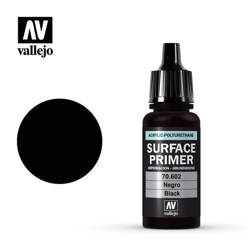 (70602) Vallejo Surface Primer - Black