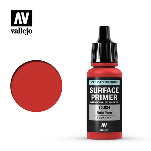 (70624) Vallejo Surface Primer - Pure Red