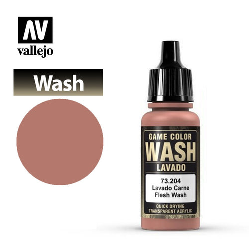 (73204) Vallejo Game Color Wash - Flesh Wash