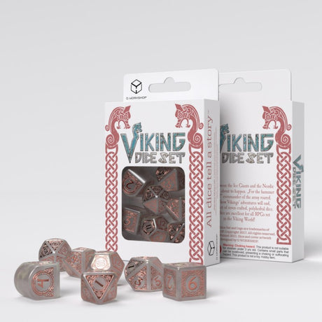 Viking Modern Dice Set: Niflheim forside