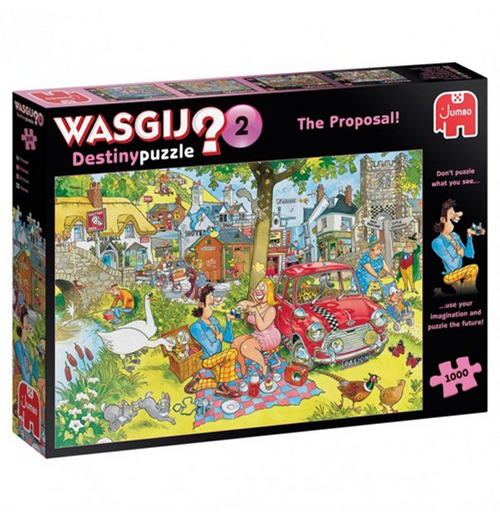 Wasgij Destiny: The Proposal! - 1000 (Puslespil)