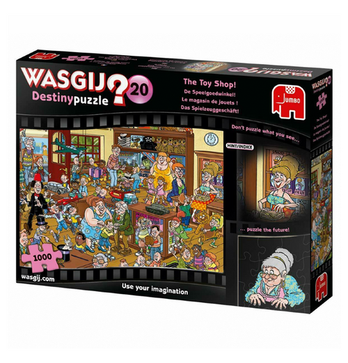 Wasgij Destiny: The Toy Shop - 1000 (Puslespil)