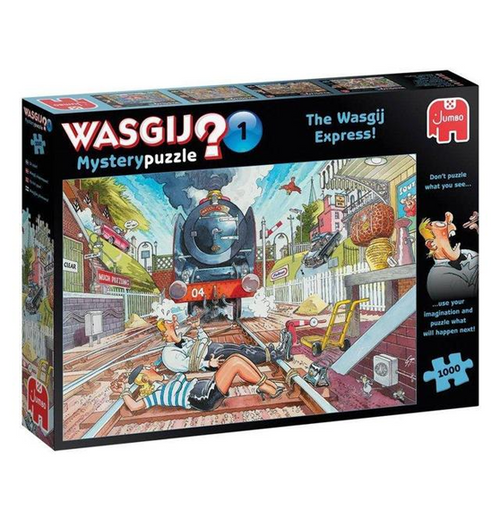 Wasgij Mystery: The Wasgij Express! - 1000 (Puslespil)