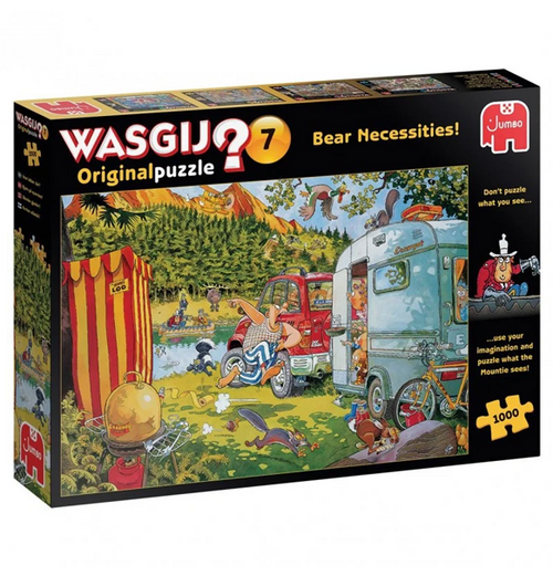 Wasgij Original: Bear Necessities! - 1000 (Puslespil)