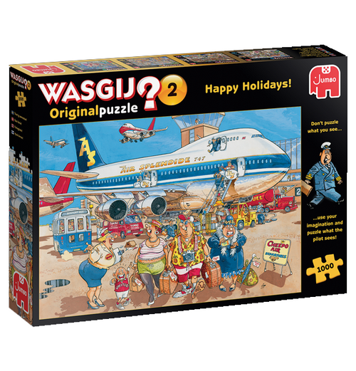 Wasgij Original: Happy Holidays! - 1000 (Puslespil)