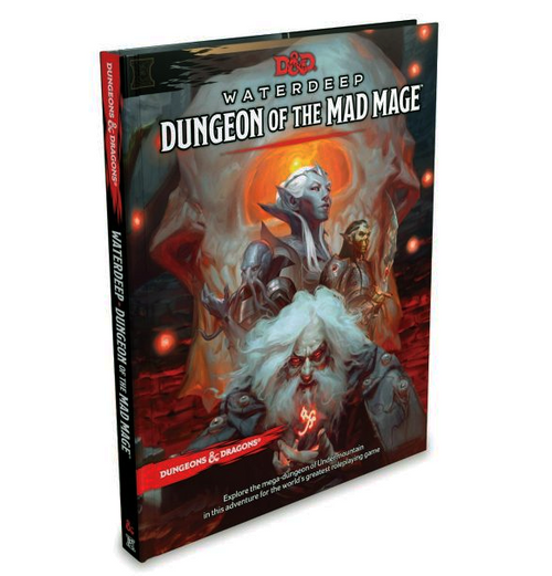 D&D 5th Ed. Waterdeep Dungeon of The Mad Mage forside