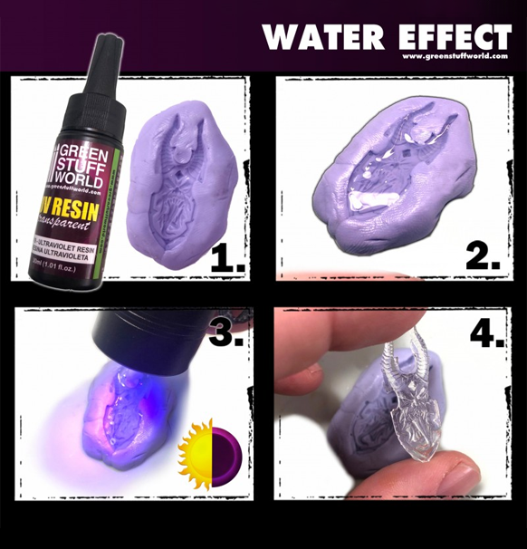 Green Stuff World: UV Resin - Water Effect