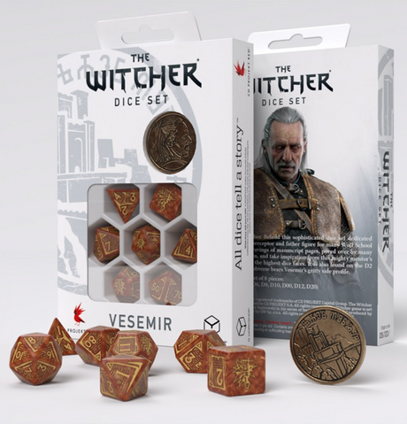 The Witcher: Dice Set - Vesemir the Wise Witcher