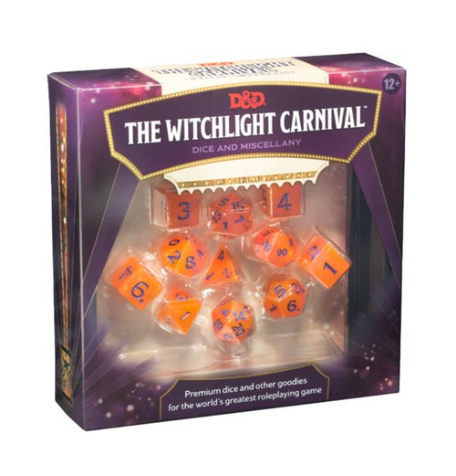Dungeons & Dragons: 5th Ed. - The Witchlight Carnival - Dice Set
