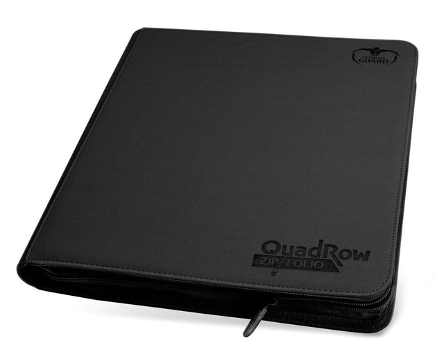 Ultimate Guard Zipfolio 480 - 24-Pocket XenoSkin™ (Quadrow) - Black
